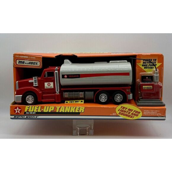 Vintage 2000 Mattel Matchbox Texaco Oil Fuel Up Tanker Truck Original Packaging‎ - Picture 1 of 3